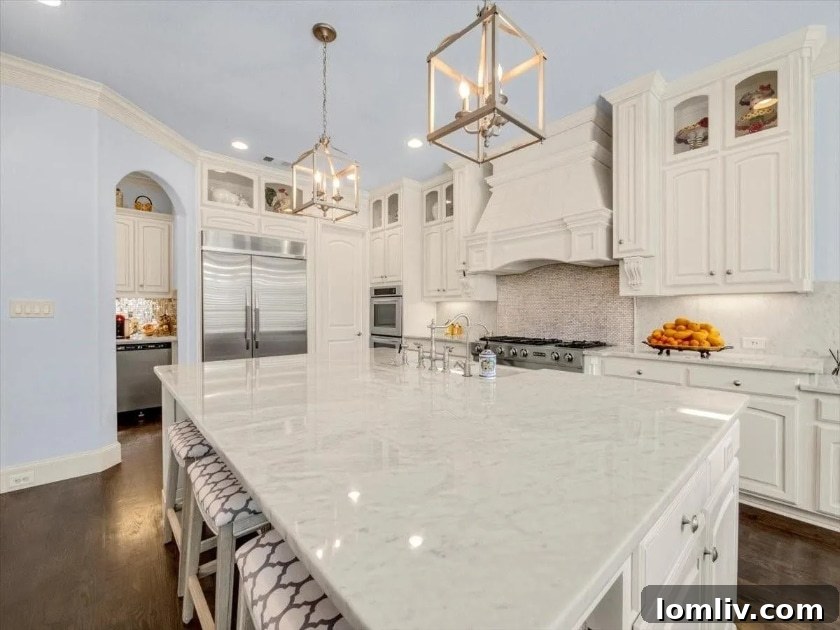 Spacious bedroom with natural light