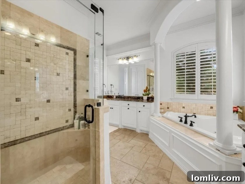 Outdoor patio and seating area