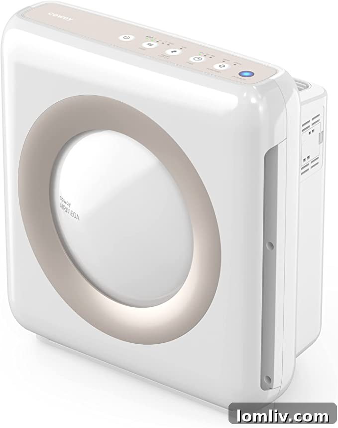 Coway Airmega AP-1512HH Mighty Air Purifier with sleek design.