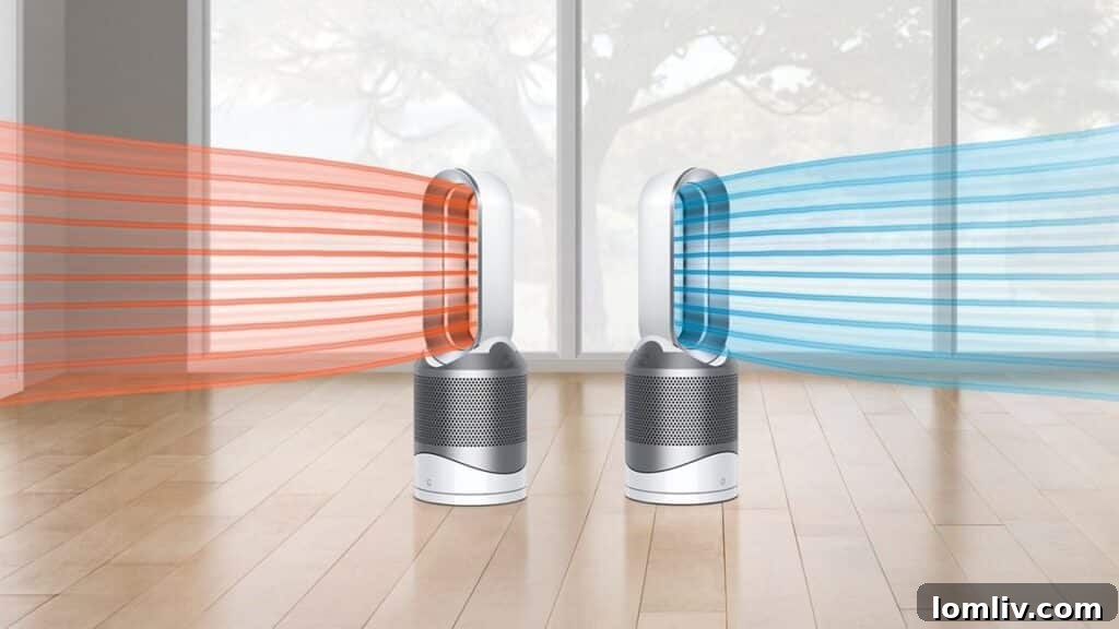 Dyson Pure Hot + Cool HP01, a multi-functional air purifier, heater, and fan.