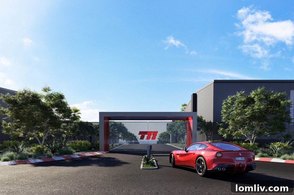 T-11 car condos are named for their location at the race track’s turn 11.