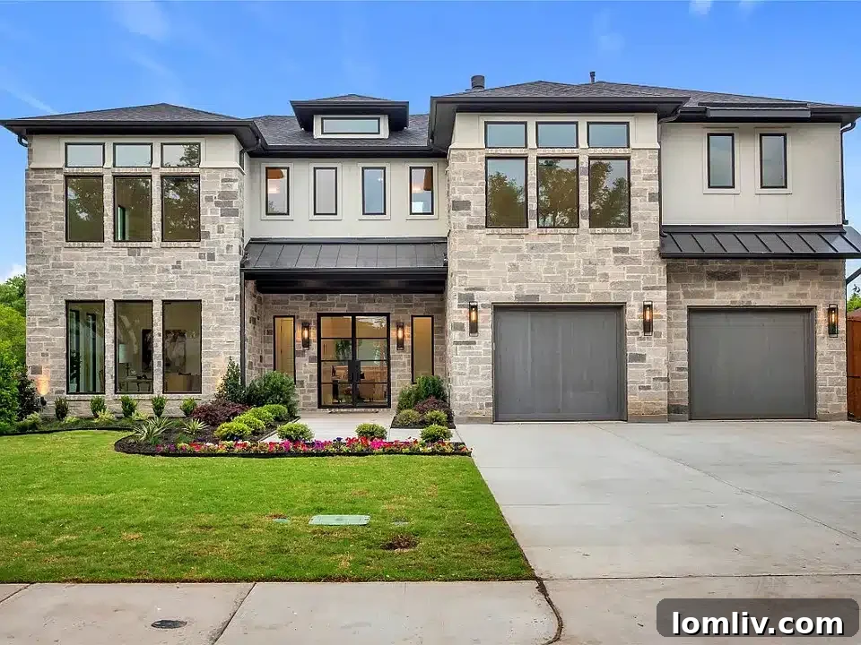 Luxurious new construction home at 3311 Regent Drive, Dallas