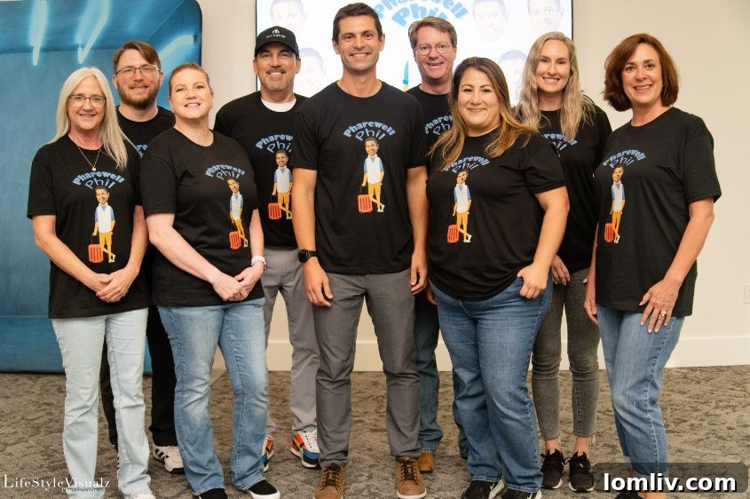 Dallas Builders Association staff and leadership celebrating Phil Crone's farewell.