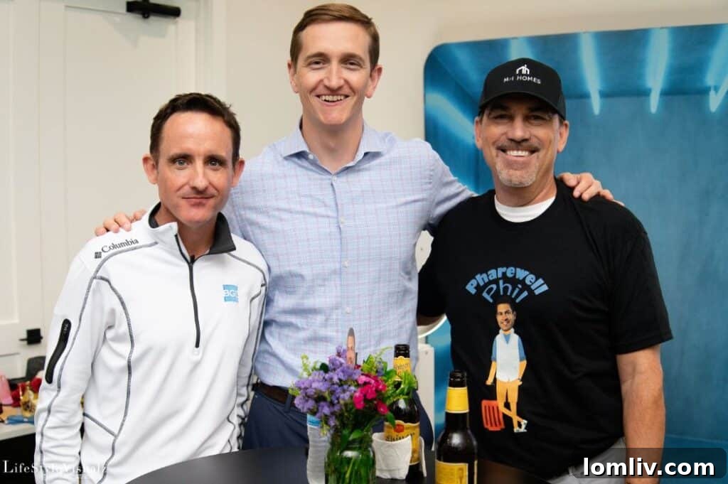 Matt Robinson, Andrew Pieper, and John Porizek discussing the future of the Dallas Builders Association.