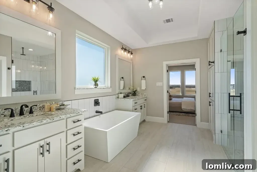 Another perspective of the living space, emphasizing open concept design