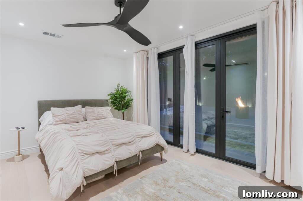 Open Concept Dining Area with Herringbone Tile