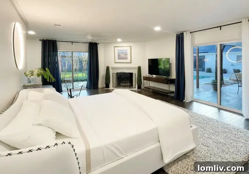 Updated modern house