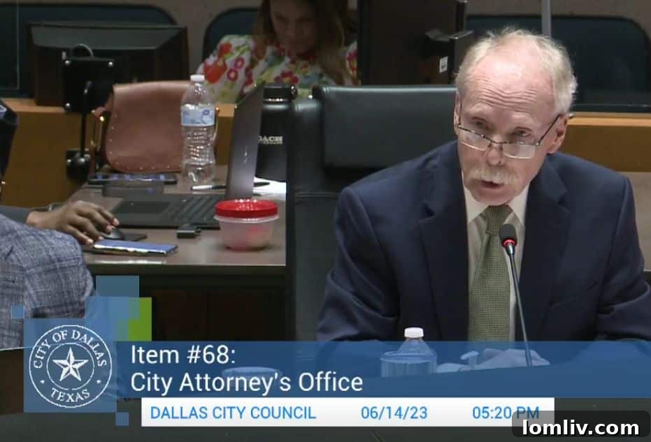 District 14 Councilmember Paul Ridley speaks at a meeting.