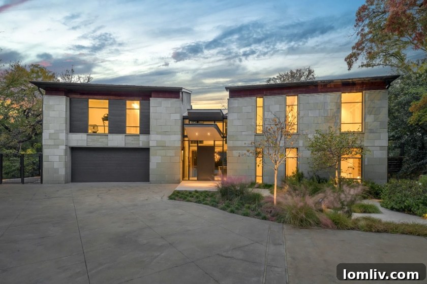 9035 Broken Arrow Lane, Dallas - Bill Booziotis Modernist Home Exterior