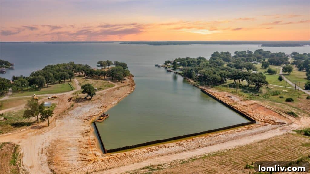 Architectural rendering of a modern luxury home under construction at The Groves.