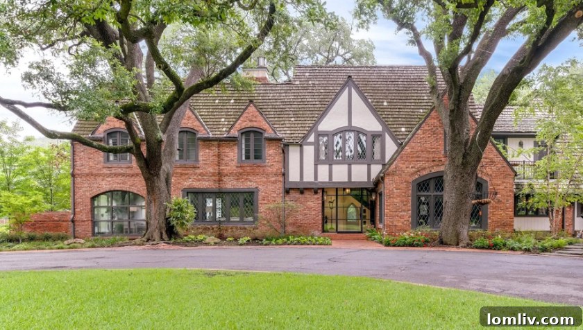 Charles S. Dilbeck designed home in Dallas