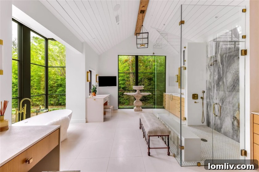 Spacious interior design