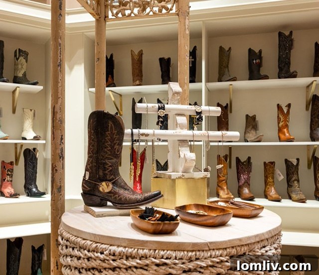 Flea Style store interior with eclectic decor and merchandise.