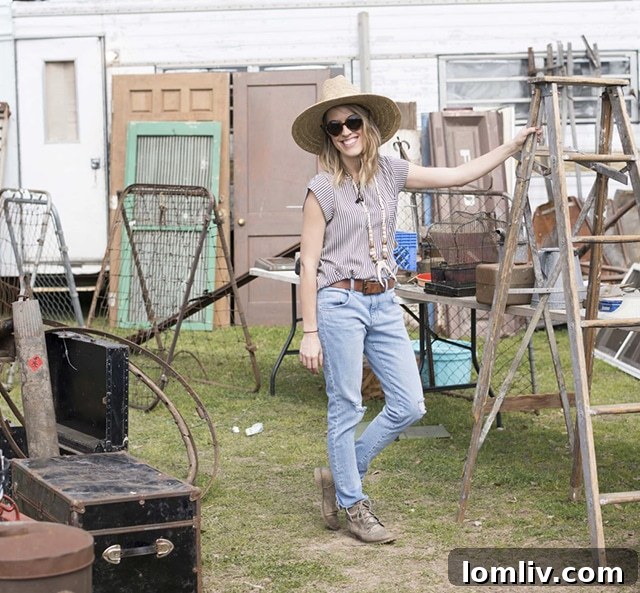 Brittany Cobb showcasing her personal maximalist style.