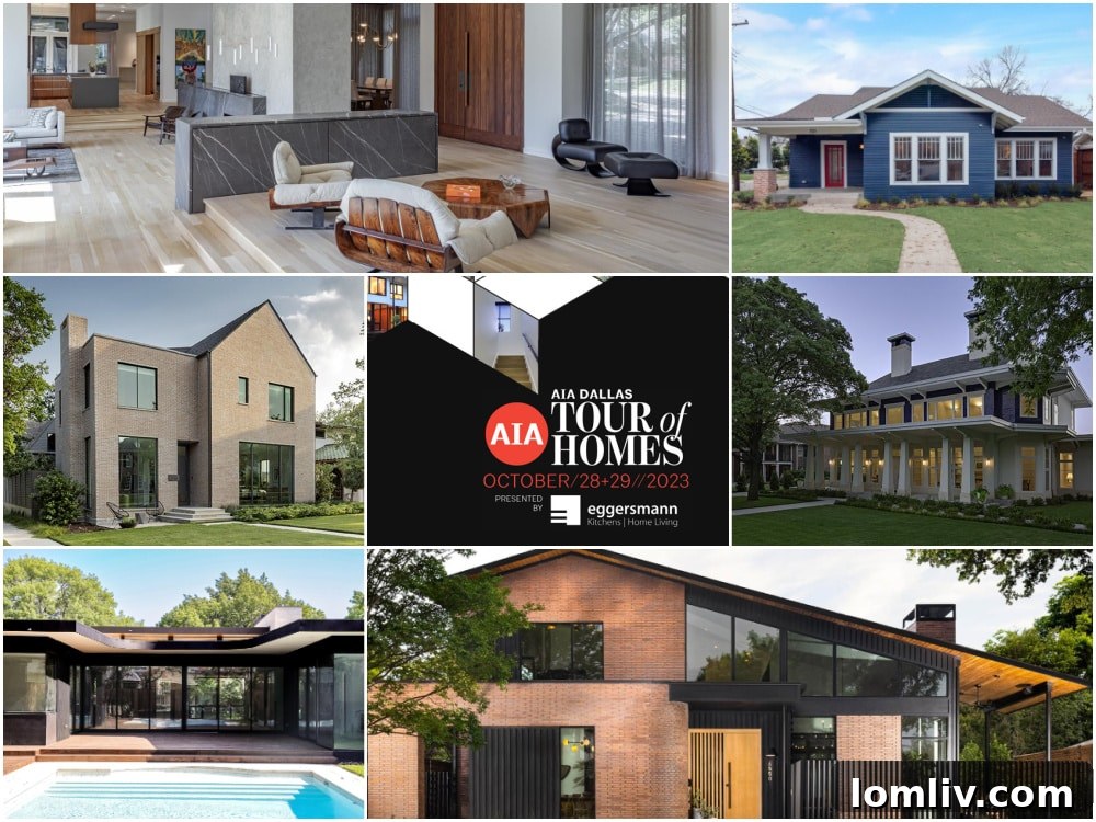 The 2023 AIA Dallas Tour of Homes features six incredible homes designed by Dallas architects.