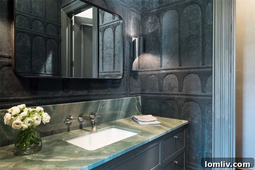 Highland Park Tudor Pillowed Wallpaper