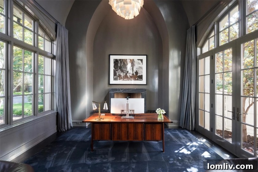 Highland Park Tudor Fireplace