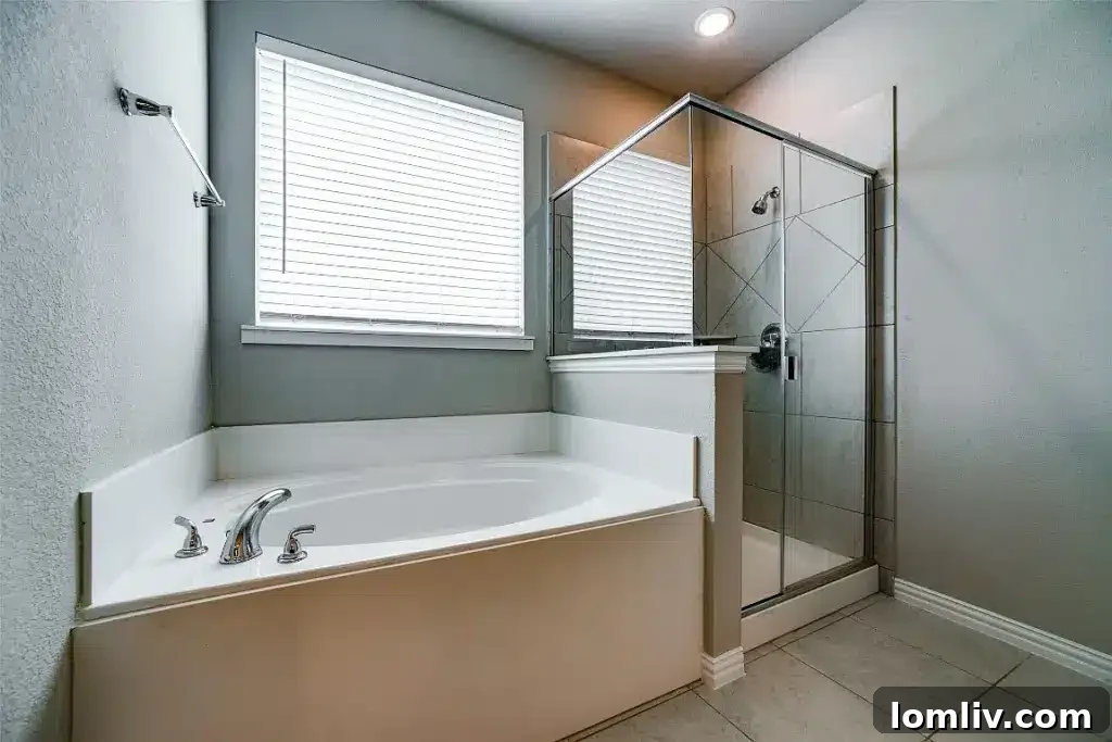 Go West to Springtown: Live the Country Dream on a Budget 10 A cozy primary bedroom with soft carpeting, light-colored walls, dual windows, and ample space for comfortable furnishings.