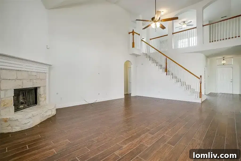 Dining area seamlessly connected to the kitchen, perfect for entertaining at 1505 Chateau Lane
