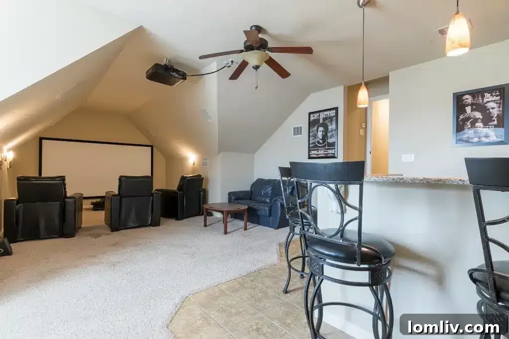 Charming guest bedroom with ample light at 7301 Granville Drive