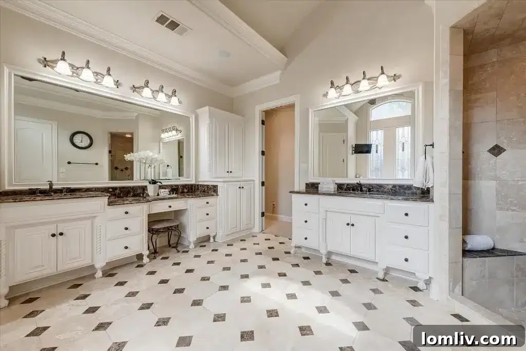 Keller's Beautiful Homes: The Epitome of Suburban Perfection 12 Spacious covered patio overlooking the pool, perfect for outdoor dining