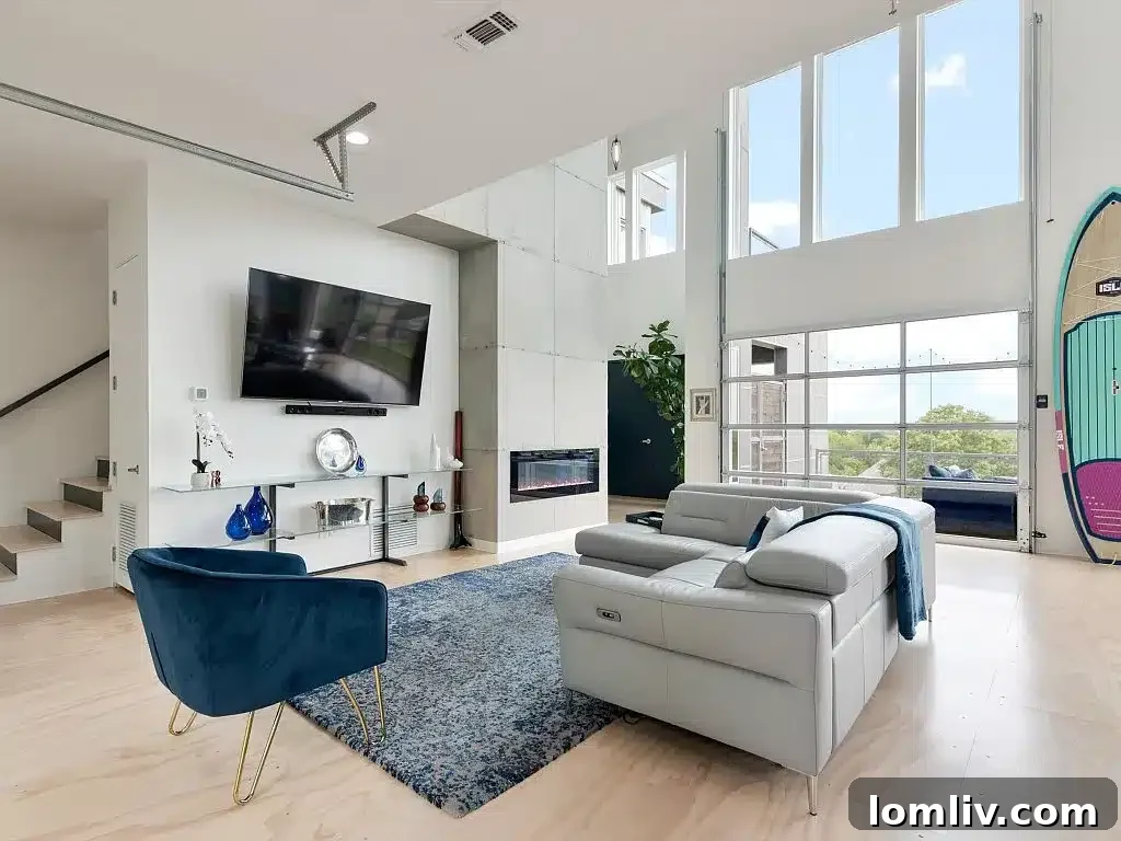 Keller's Beautiful Homes: The Epitome of Suburban Perfection 15 Modern kitchen with sleek cabinetry, industrial accents, and expansive views