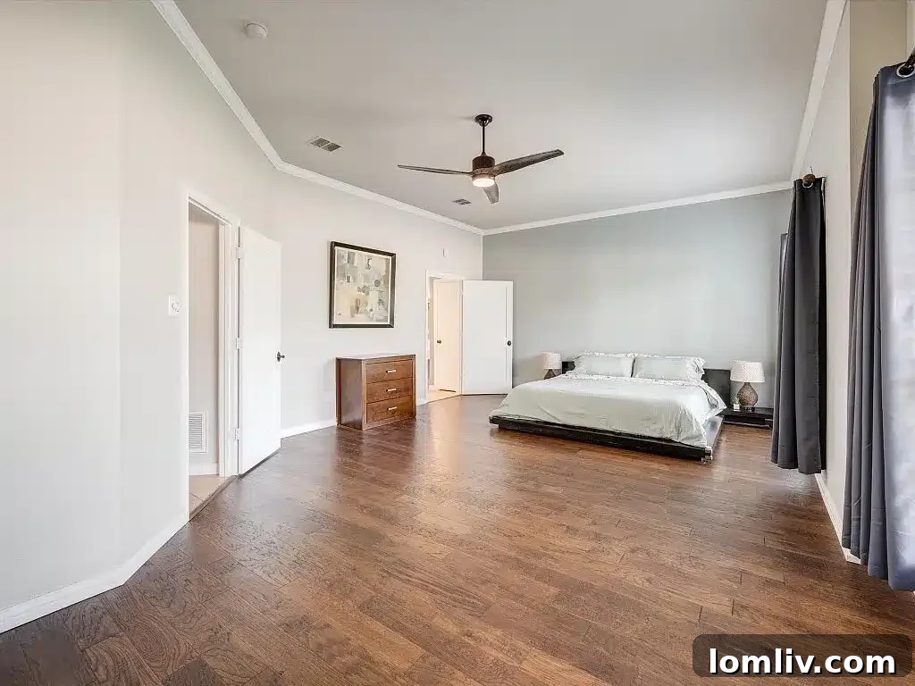 Keller's Beautiful Homes: The Epitome of Suburban Perfection 27 Comfortable master bedroom with plenty of natural light