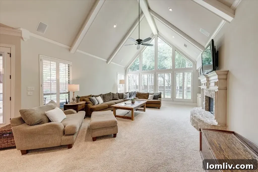 Keller's Beautiful Homes: The Epitome of Suburban Perfection 10 Spacious bedroom with elegant furnishings and natural light