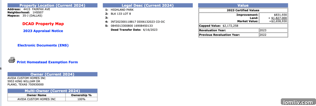 Highland Park Historic Preservation