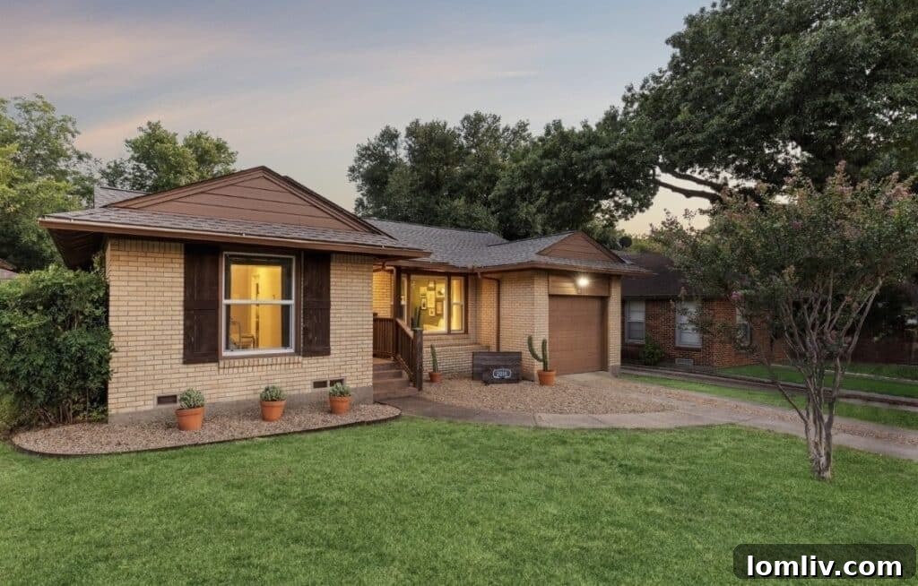 An image of a well-maintained Elmwood home listed for sale, illustrating the neighborhood's property values contrasted with the low offer to Woody Brodie Jr.
