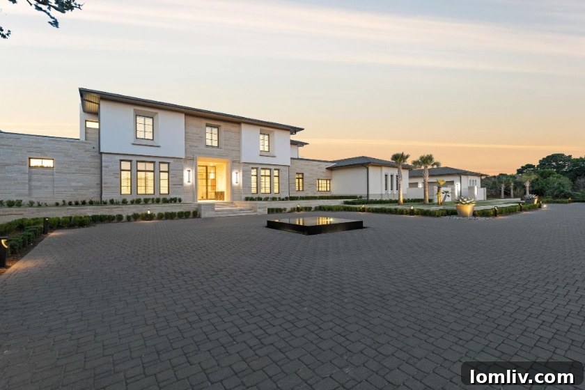 Expansive Foyer and Staircase in Southlake Luxury Home