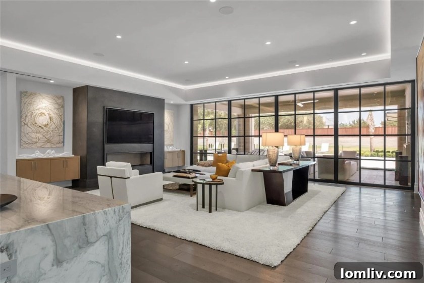 Spa-like Primary Bathroom with Dual Vanities and Soaking Tub