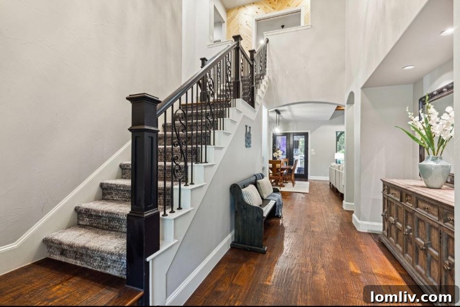 Modern interior design of a Melissa home