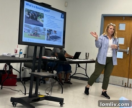 Interim Director of Bond and Construction Management Jenny Nicewander.