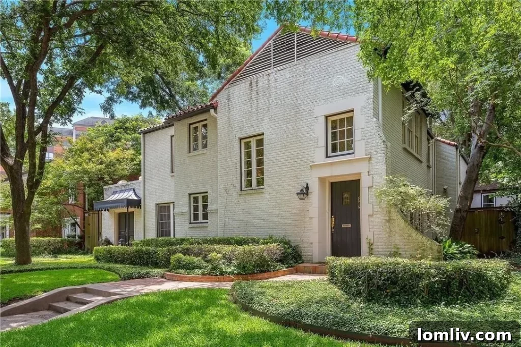 Highland Park Spanish Colonial Revival Duplex Exterior - Front View