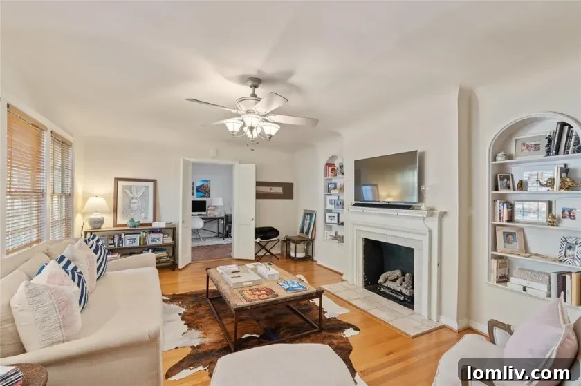 Another interior shot, showcasing the updated kitchen or dining area with Spanish Colonial influences