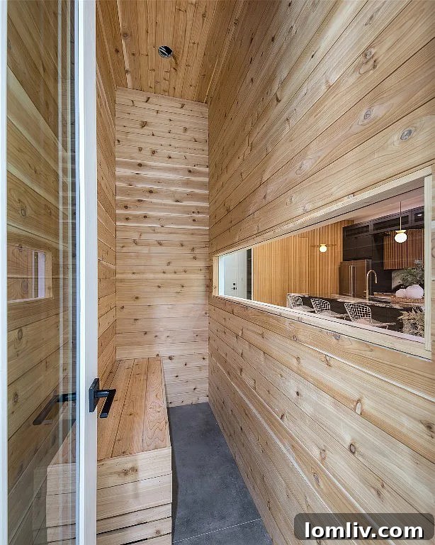 Detail of modern bathroom sink and mirror