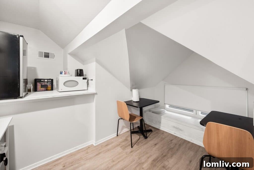 Another perspective of the commercial property's exterior, showcasing its curb appeal and the surrounding streetscape.