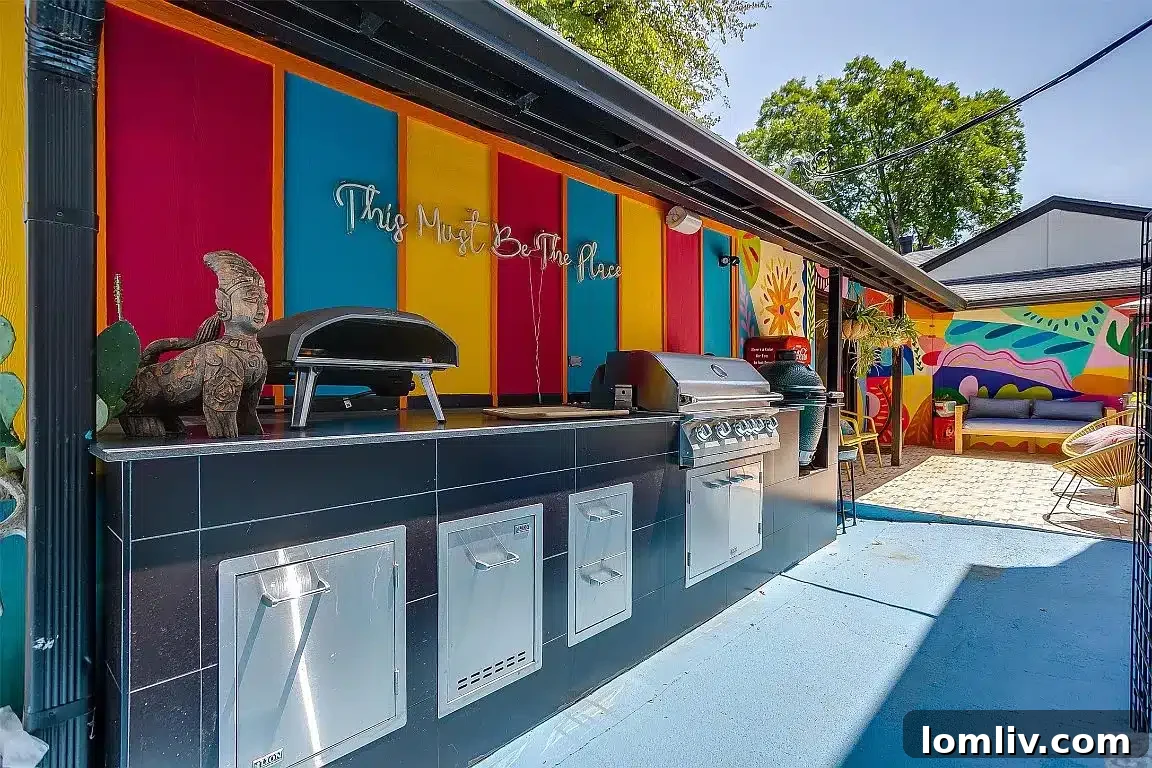 Exterior View Fort Worth Midcentury Modern