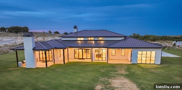 Rancho Ladera: Ample Room, Right Where You Need It 3 Rear exterior of a thoughtfully designed spacious home at 2040 Rancho Ladera Road