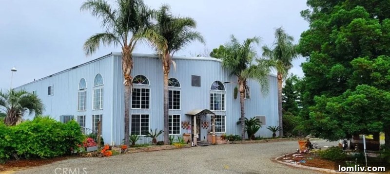 magnificent metal mansion, Texas, California