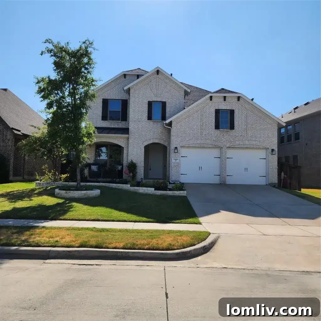 Spacious McKinney home with four bedrooms and four bathrooms, ideal for families.