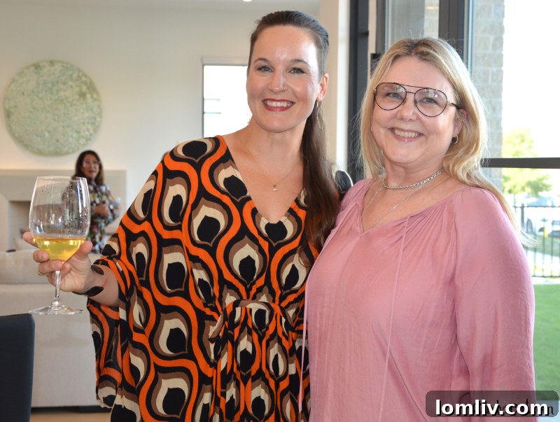 Executive Editor Jo England and Juli Black