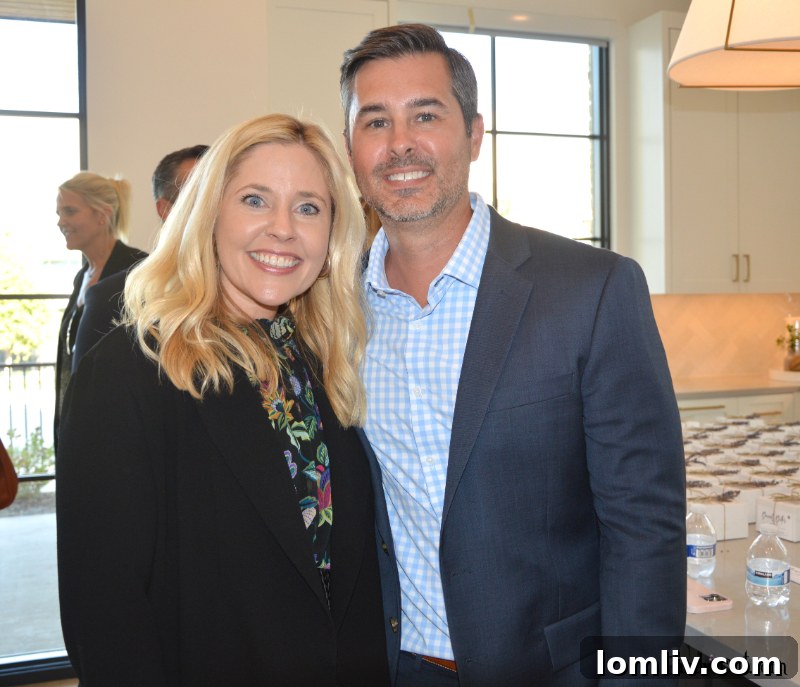 Ali Ledbetter and Justin Hibbard