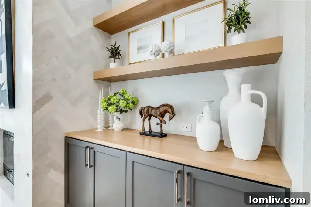 Inviting second living space with comfortable seating and views of the exterior, perfect for relaxation