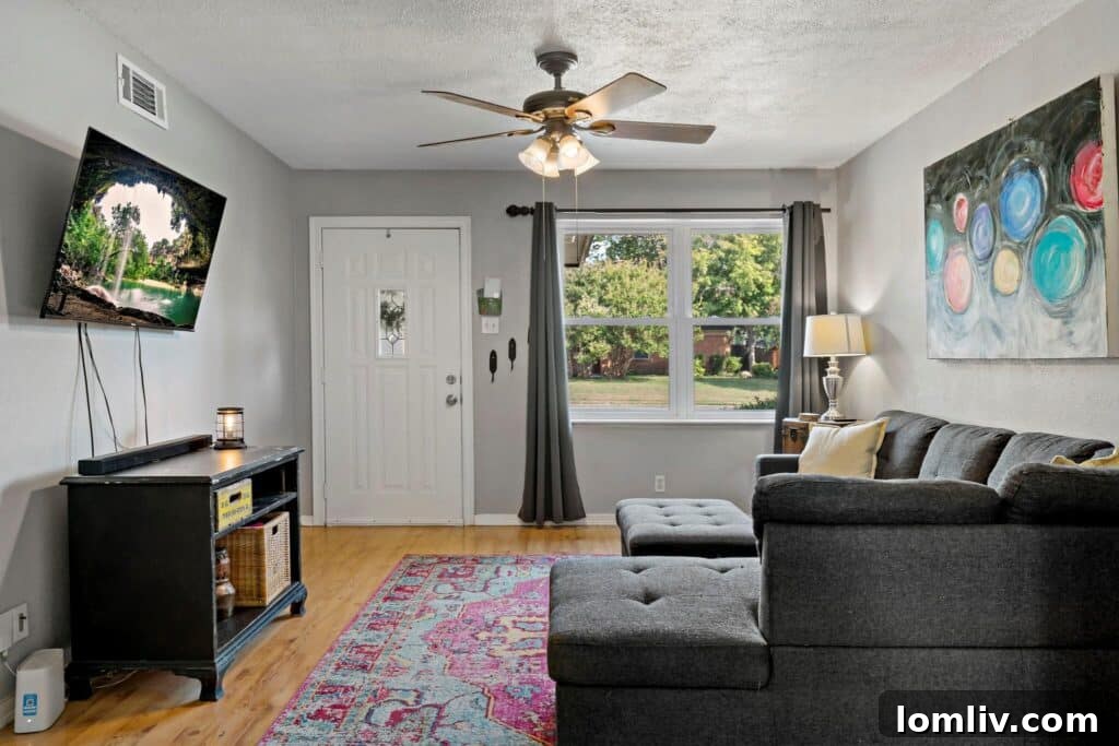 A beautiful park with a pond and walking trails, accessible from the neighborhood.