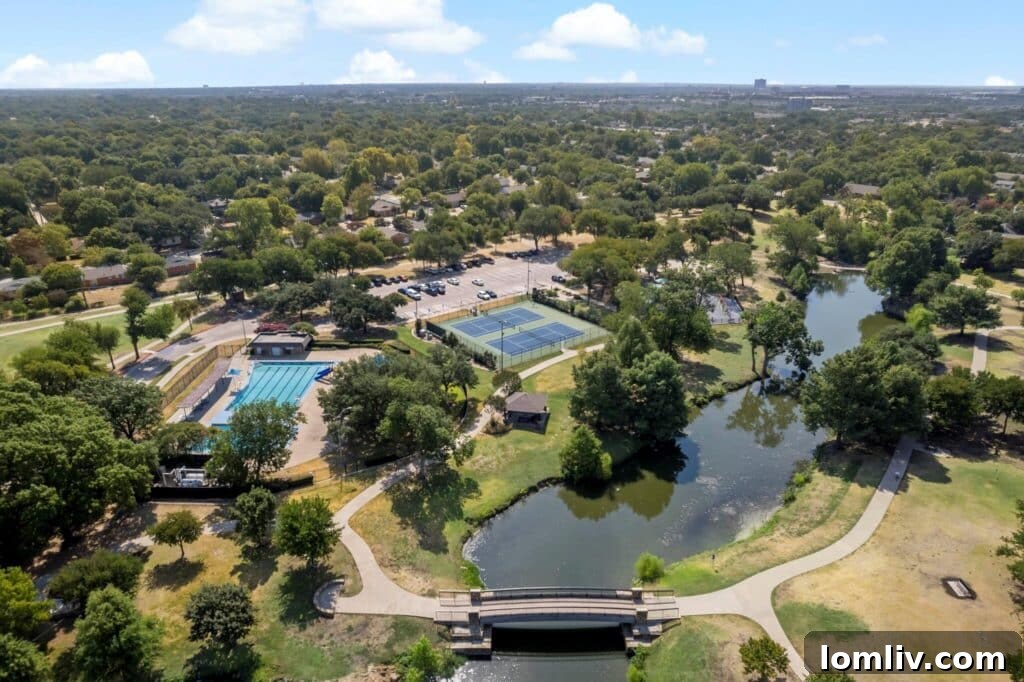 The well-appointed secondary bathroom with modern fixtures.