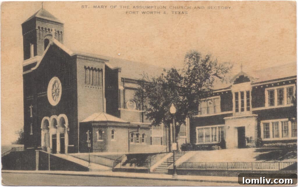 Interior view of St. Mary of the Assumption