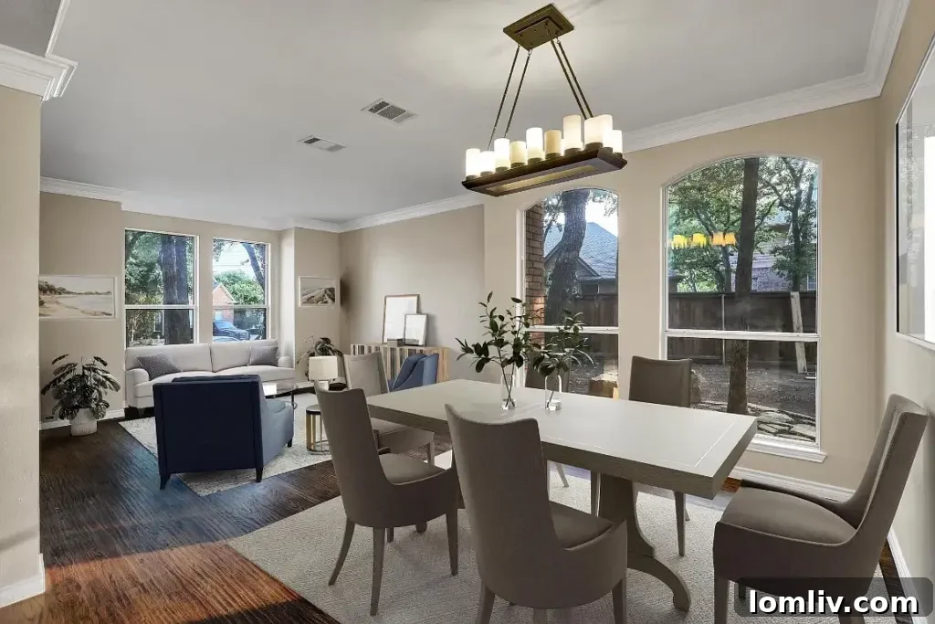 Elegant kitchen with ample counter space and modern appliances at 935 Crown Court