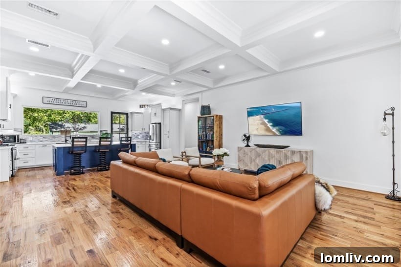 Spacious Modern Kitchen in Dallas Home